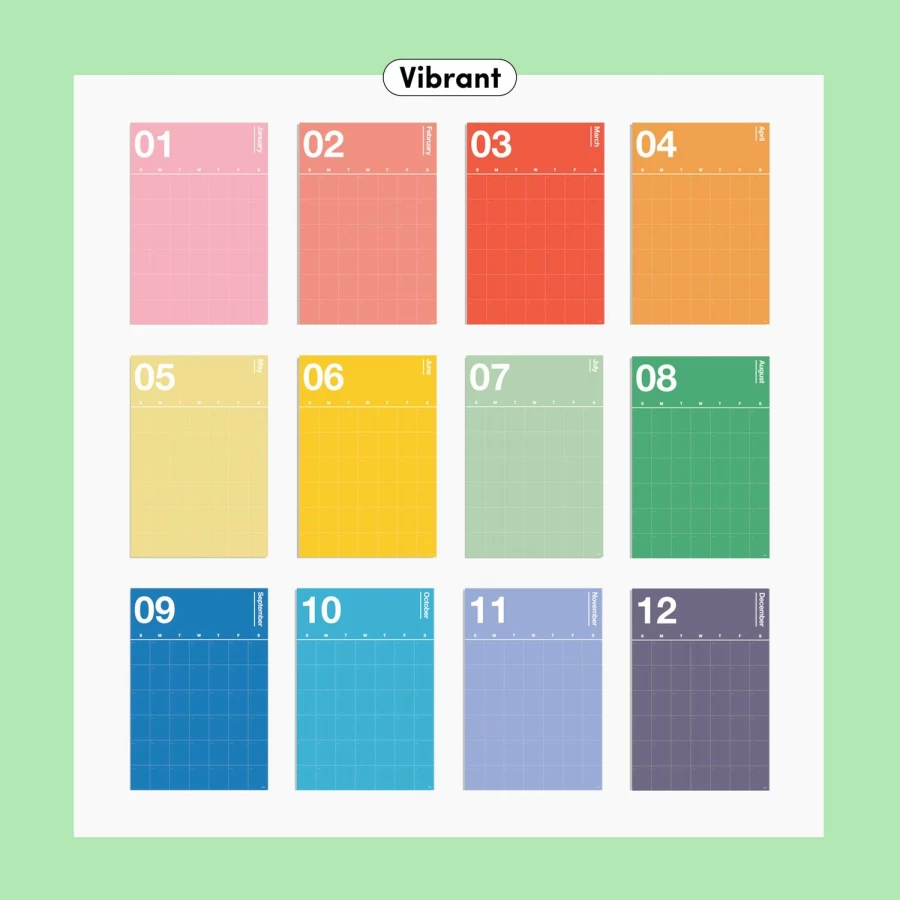 Poketo Big Plans Bundle - Creative Planner & Organizer Set for Productivity