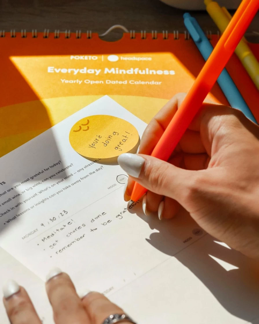 Poketo x Headspace Collaboration Pens - Limited Edition Mindfulness Writing Tools