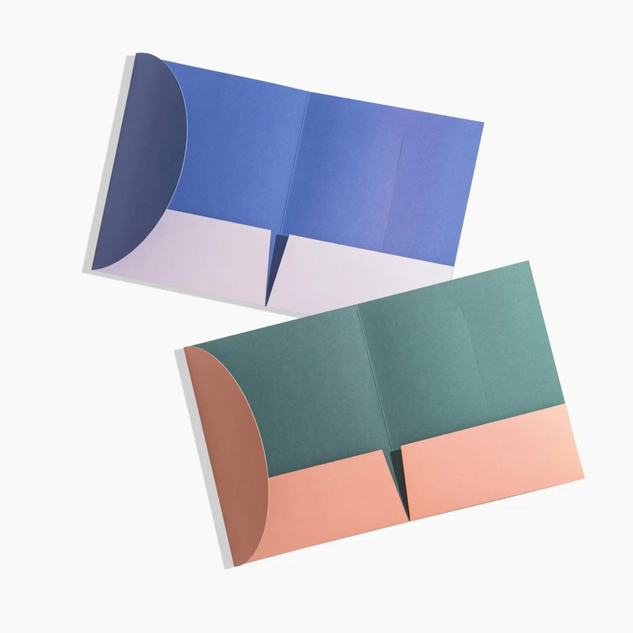 Poketo 2-Pack V2 Tuck Folders - Premium File Folders for Organization