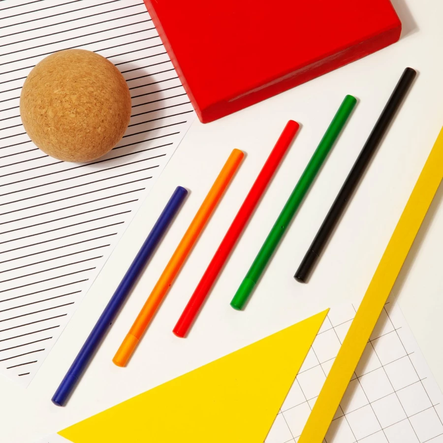 Poketo Prism Colored Rollerball Pen - Vibrant Ink, Smooth Writing, Stylish Design
