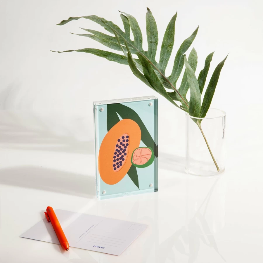Poketo Acrylic Photo Frame - Modern Display for Pictures & Art