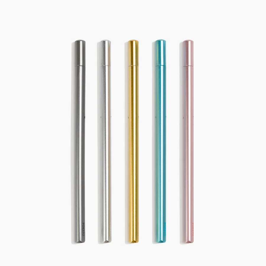 Poketo Prism Rollerball Pen - Premium Refillable Ink Pen for Smooth Writing
