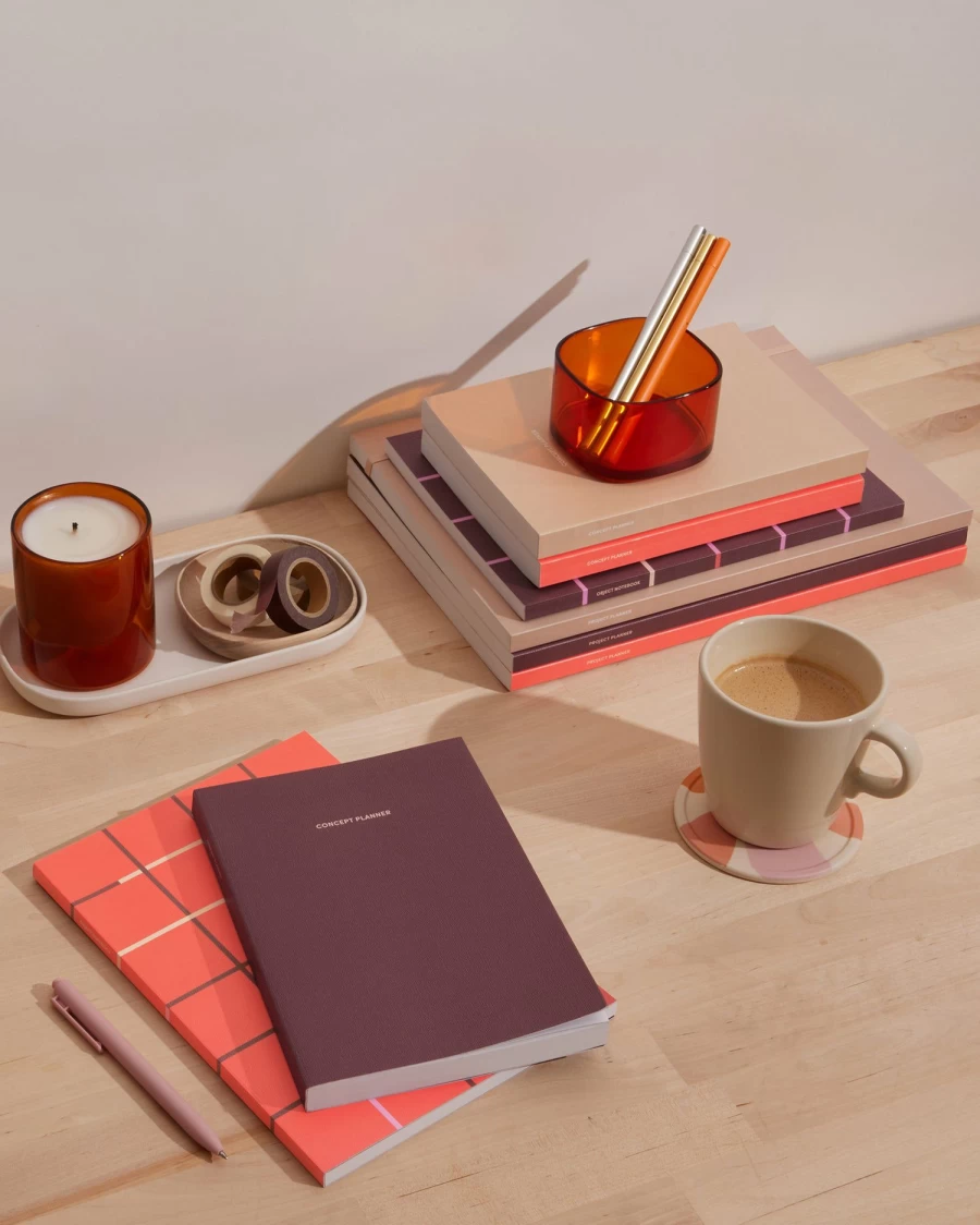 Poketo Concept Planner - Creative Planning Notebook for Organizing Ideas & Projects