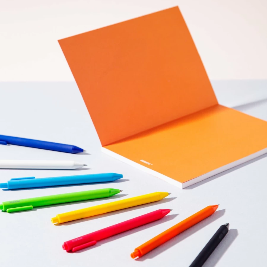 Poketo Vivid Gel Pens - Bright, Smooth Ink for Vibrant Writing & Coloring