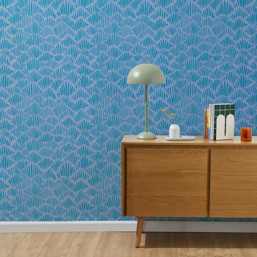 Poketo Seashells Wallpaper - Mitchell Black Collaboration