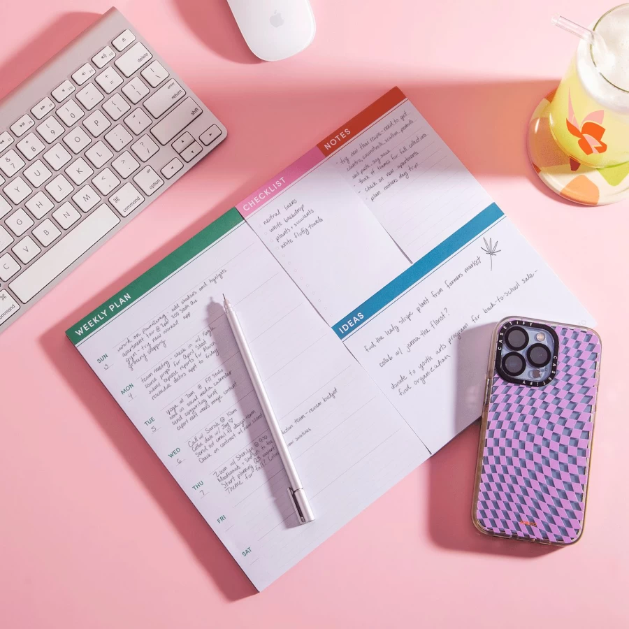 Poketo Everything Desk Pad - Large, Durable Workspace Mat for Office & Home