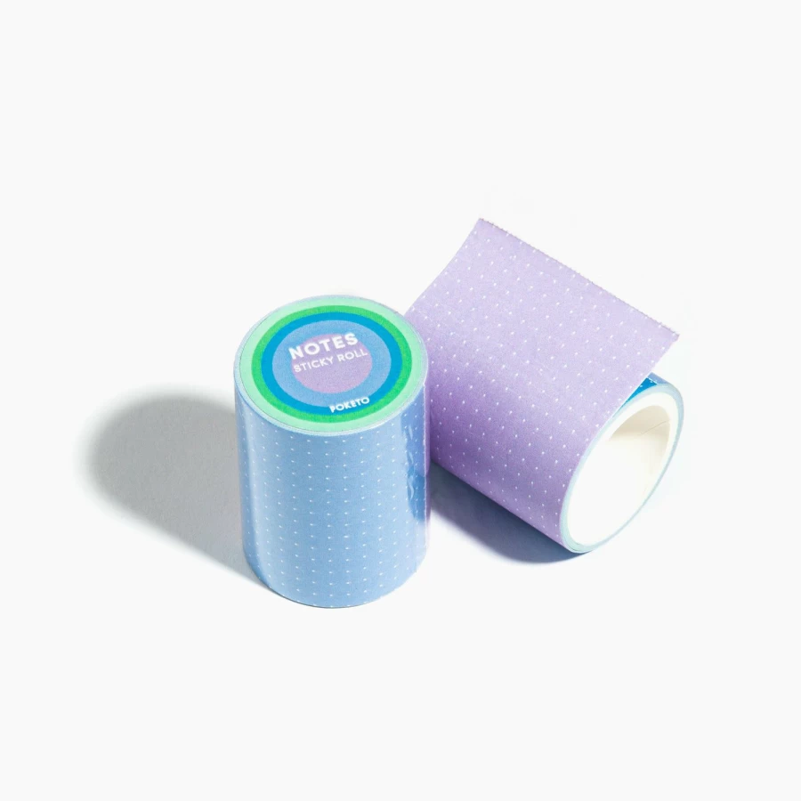 Poketo Sticky Roll - Reusable Adhesive Roll for Home & Office Organization