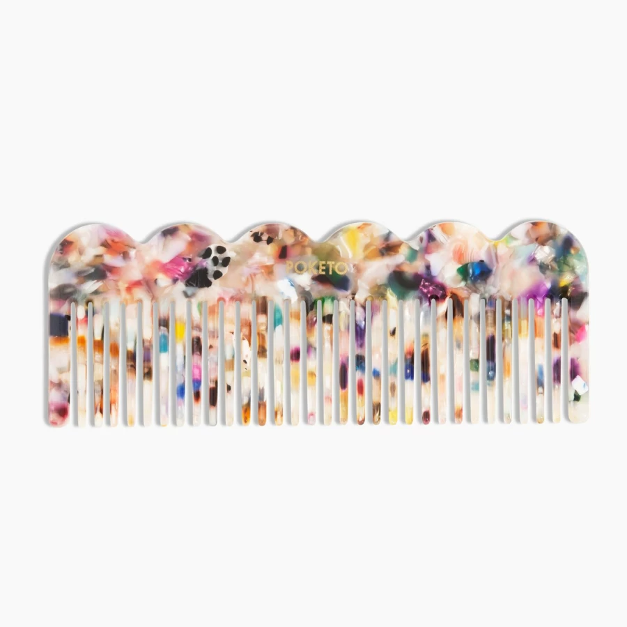 Poketo Wave Comb - Stylish Hair Accessory for Parties & Events