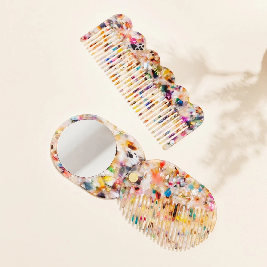 Poketo Wave Comb - Stylish Hair Accessory for Parties & Events