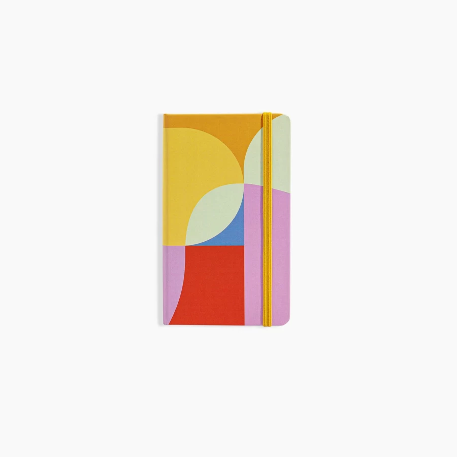 Poketo Pattern Hardcover Notebook - Stylish & Durable Journal for Writing & Sketching