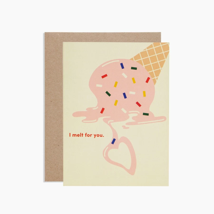 "Poketo Melt For You - Thoughtful Greeting Card for Any Occasion"