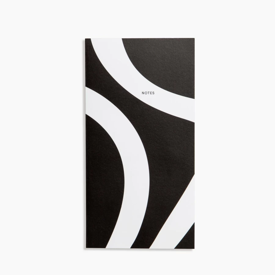 Poketo Curved Grid Folio Notebook - Stylish & Functional Writing Journal