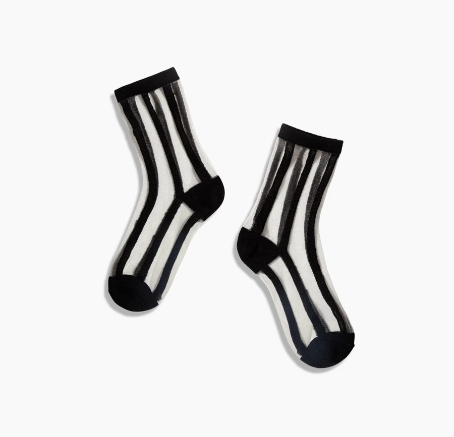"Poketo Sheer Socks – Lightweight & Transparent Women's Socks for Comfort & Style"