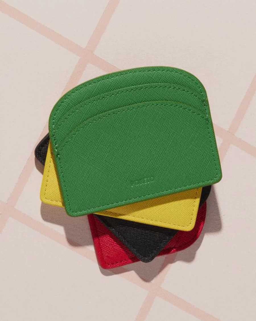 Poketo Dome Card Holder - Stylish & Compact RFID-Blocking Wallet for Secure Card Storage