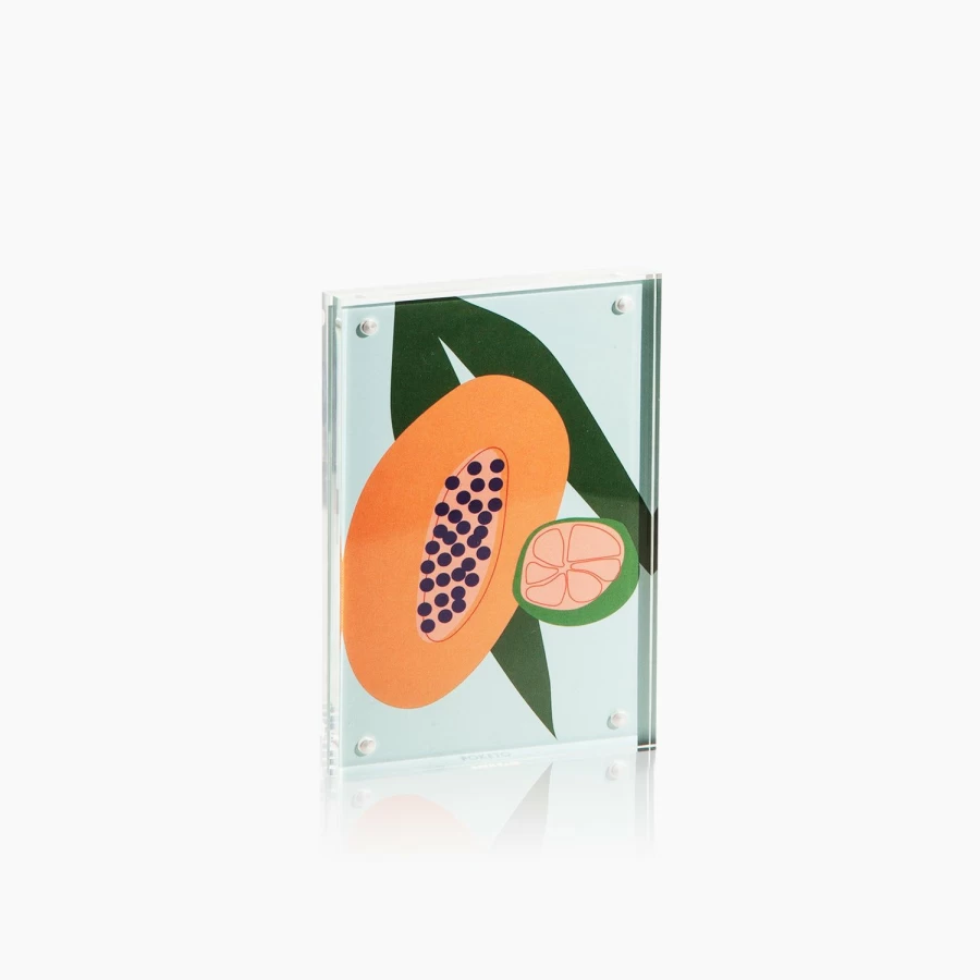 Poketo Acrylic Photo Frame - Modern Display for Pictures & Art