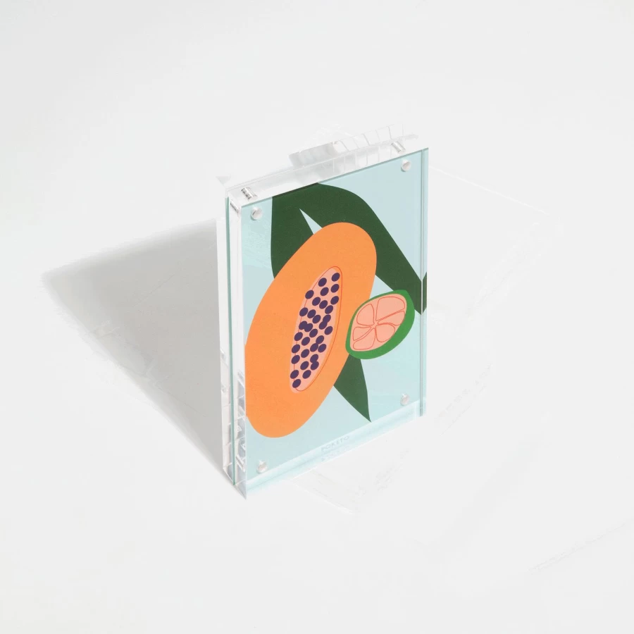 Poketo Acrylic Photo Frame - Modern Display for Pictures & Art