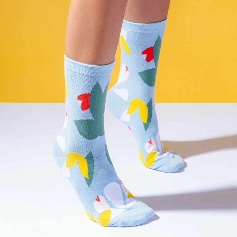 "Poketo Soft Cotton Socks – Comfortable & Breathable Everyday Socks for Men and Women"