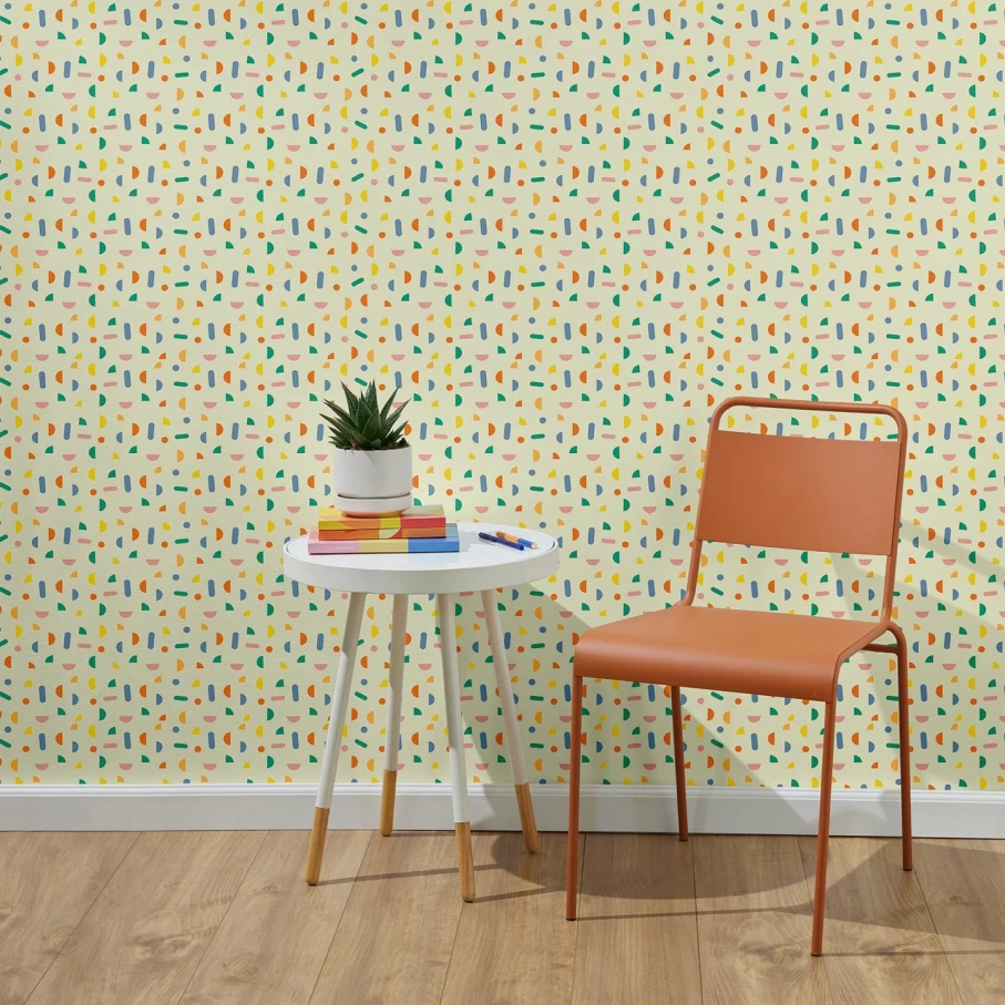 Poketo Chips Pattern Wallpaper by Mitchell Black - Premium Peel & Stick Design