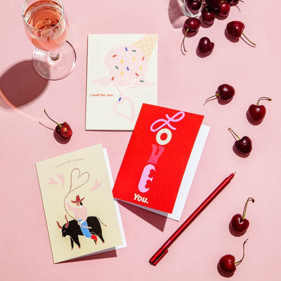 "Poketo Melt For You Greeting Card - Heartfelt Design for Special Occasions"