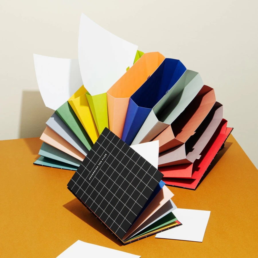 Poketo Accordion Pro File Organizer - Expandable Document Holder for Easy Storage