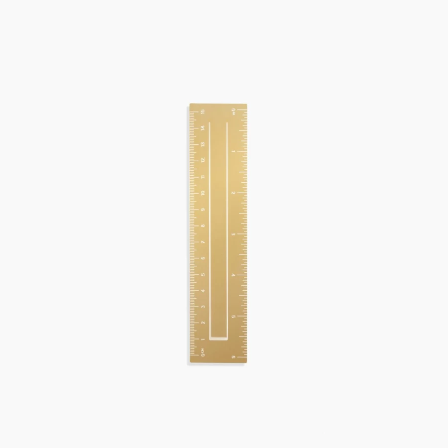 "Poketo Brass Bookmark - Handcrafted Metal Bookmark for Readers"