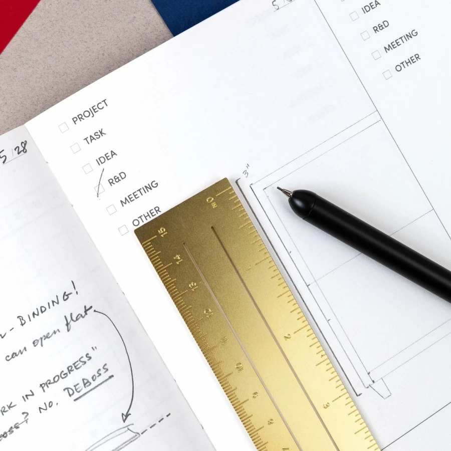 "Poketo Brass Bookmark - Handcrafted Metal Bookmark for Readers"