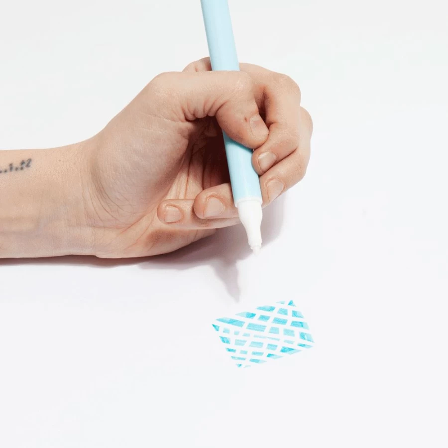 Poketo Aurora Reversible Erasable Markers Set - Colorful Dry Erase Pens for Whiteboards & Glass