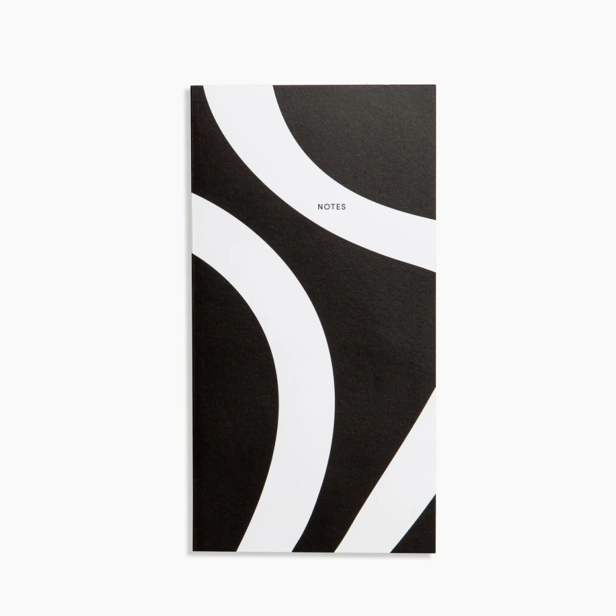 Poketo Curved Grid Notebook - Stylish Folio Design for Writing & Sketching