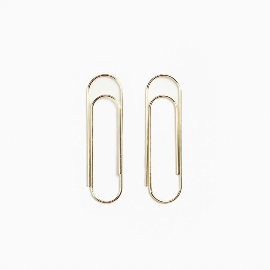 "Poketo Giant Decorative Paper Clips - Bulk Oversized Colorful Clips for Office & School"
