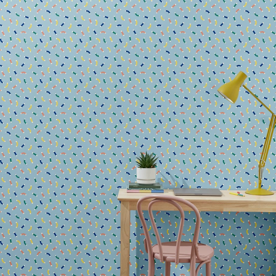 Poketo Macaroni Pattern Wallpaper by Mitchell Black - Premium Peel & Stick Design